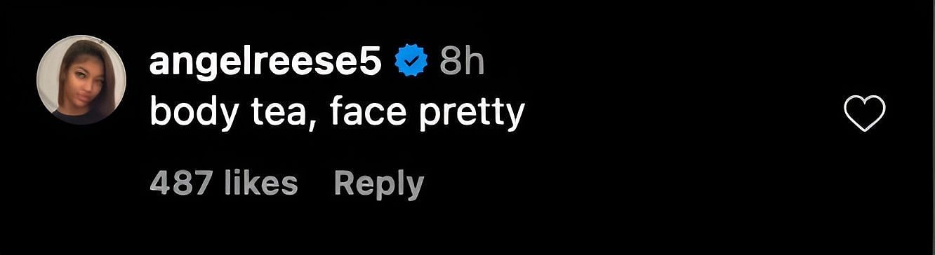 Reese's IG comment